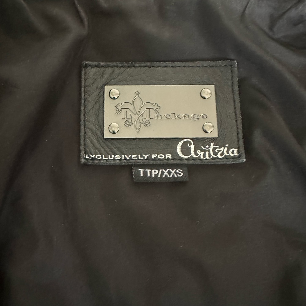XXS MACKAGE KENYA LEATHER JACKET - Picture 7 of 14